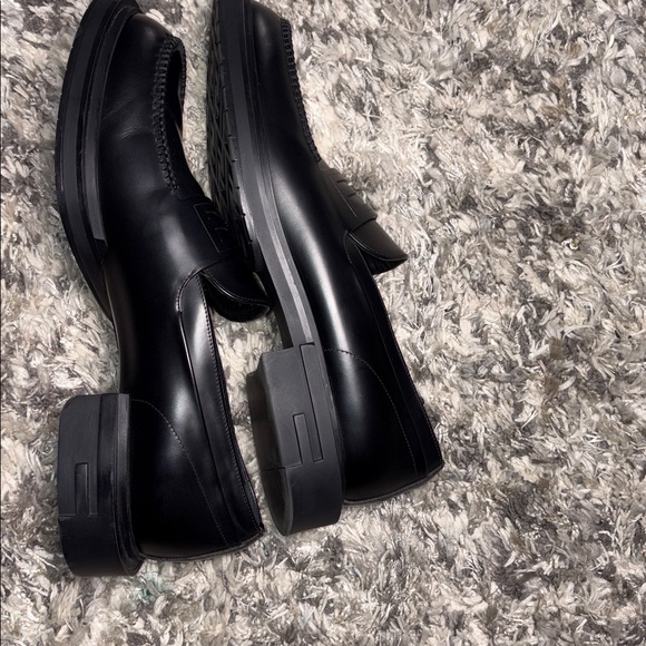FENDI Frame Leather Loafer Size 12 - Picture 14 of 16